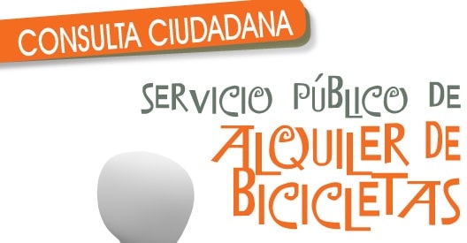Abren una consulta ciudadana para el alquiler de bicicletas