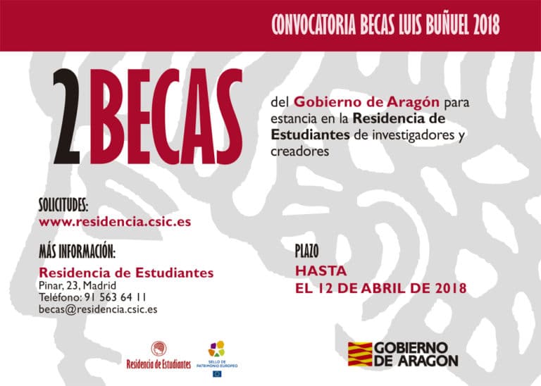 2 Becas en la Residencia de Estudiantes (Madrid)