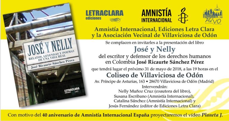 Acto de Amnistía Internacional en Villaviciosa