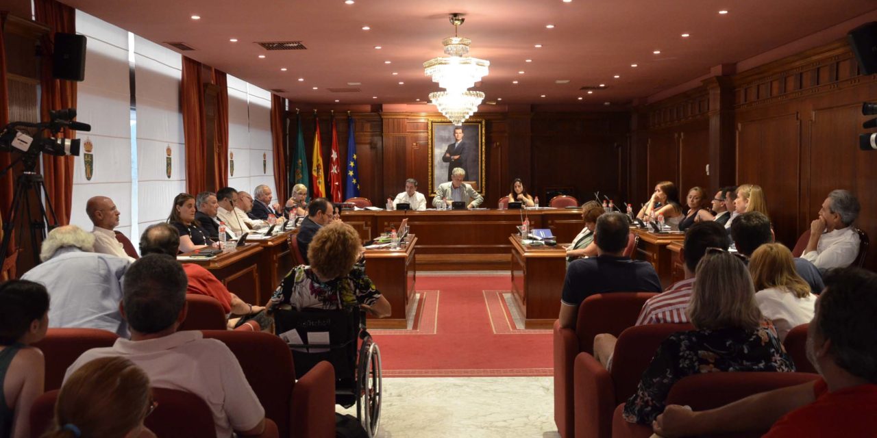 El Pleno ordinario de julio en imágenes