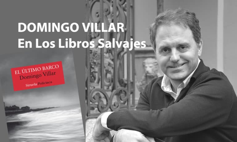 Domingo Villar visita a Los Libros Salvajes