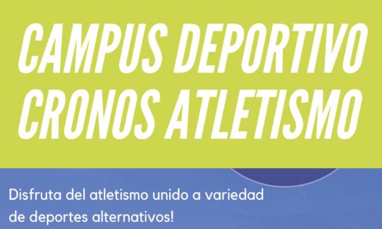 CAMPUS DEPORTIVO «CRONOS ATLETISMO»