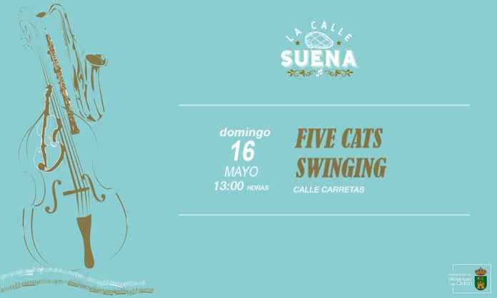 concierto 5 cats swinging Villaviciosa