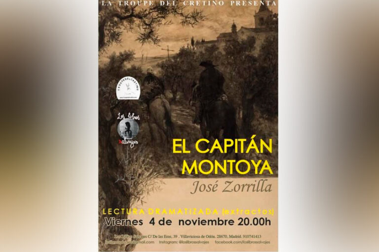 Lectura de «El capitán Montoya» en Los libros salvajes