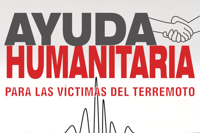 Campaña de ayuda humanitaria por el terremoto en Turquía y Siria
