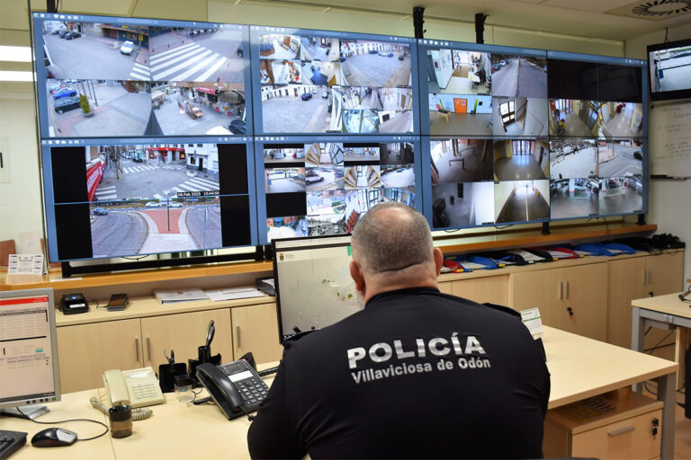 Instalan cámaras de videovigilancia  para fomentar la seguridad en Villaviciosa